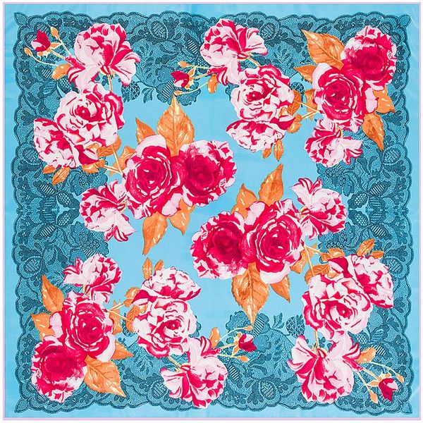 scarves pobing twill silk scarf floral muslim headscarf 100cm*100cm square neckerchief office lady foulard shawl, Blue;gray
scarves pobing twill silk scarf floral muslim headscarf 100cm*100cm square neckerchief office lady foulard shawl, Blue;gray