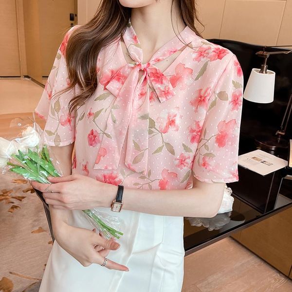 women's blouses & shirts 2021 summer chiffon shirt women short-sleeved sweet super fairy bow v-neck belly top, White
women's blouses & shirts 2021 summer chiffon shirt women short-sleeved sweet super fairy bow v-neck belly top, White