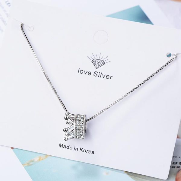 pendant necklaces fashion crown necklace white cubic zirconia cz jewelry for women 2021 statement, Silver
pendant necklaces fashion crown necklace white cubic zirconia cz jewelry for women 2021 statement, Silver