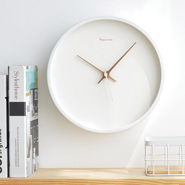 classic wall clock white silent simple modern living room movement plastic reloj pared clocks bg50ww
classic wall clock white silent simple modern living room movement plastic reloj pared clocks bg50ww