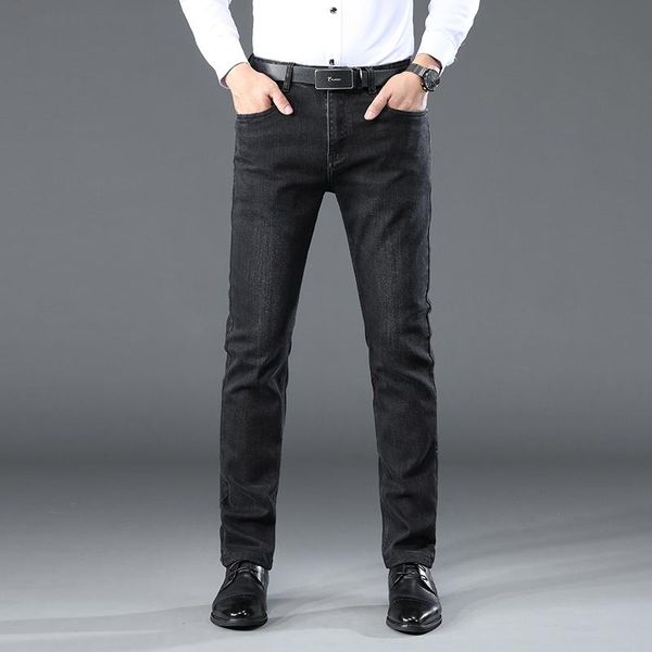 men's jeans 40 42 large size straight-leg business jeans/classic premium brand pants casual fashion stretch trousers man, Blue
men's jeans 40 42 large size straight-leg business jeans/classic premium brand pants casual fashion stretch trousers man, Blue
