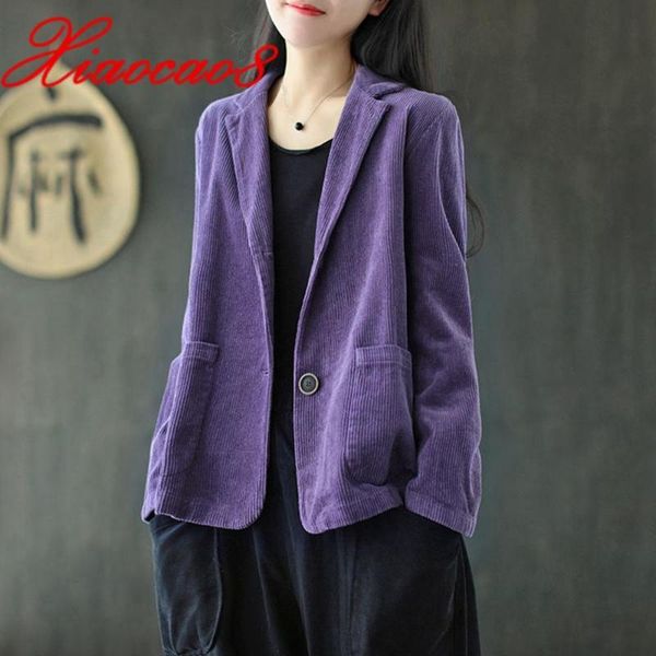 oversize solid corduroy casual blazer women single breasted loose suit spring autumn femme jackets coat woman clothes plus size women's, White;black
oversize solid corduroy casual blazer women single breasted loose suit spring autumn femme jackets coat woman clothes plus size women's, White;black