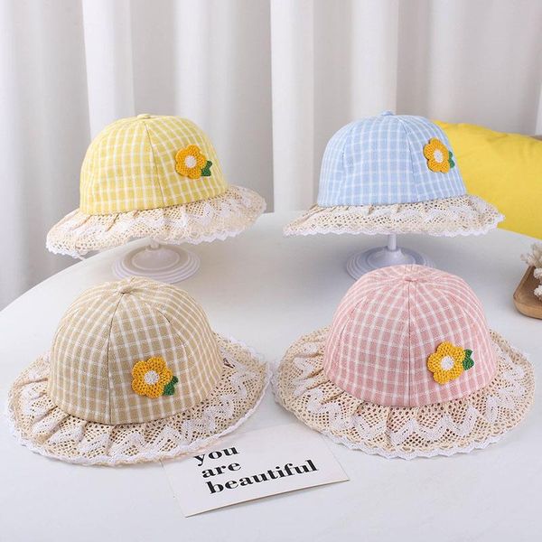 spring summer cotton baby bucket hat kids sunscreen hats pink princess girls fedoras outdoor fisherman lace edge beach cap caps &, Yellow
spring summer cotton baby bucket hat kids sunscreen hats pink princess girls fedoras outdoor fisherman lace edge beach cap caps &, Yellow