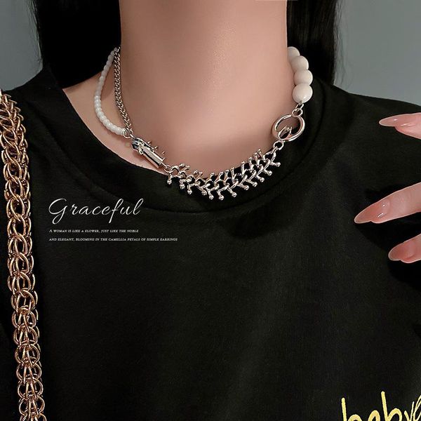 fashion simple personality necklace geometry bead splicing temperament hip-hop wind collarbone chain chokers, Golden;silver
fashion simple personality necklace geometry bead splicing temperament hip-hop wind collarbone chain chokers, Golden;silver