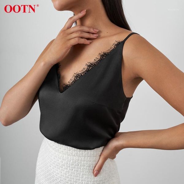 women's tanks & camis ootn spaghetti strap cami women summer lace camisole v-neck black sleeveless casual loose satin vest silk lad, White
women's tanks & camis ootn spaghetti strap cami women summer lace camisole v-neck black sleeveless casual loose satin vest silk lad, White