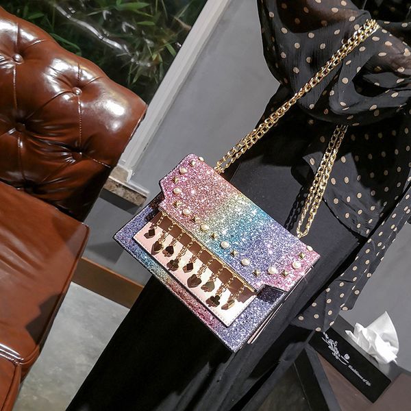 messenger bags messenger bagssmall sequin women's tassel square colorful single shoulder pearl rivet chain messenger bag
messenger bags messenger bagssmall sequin women's tassel square colorful single shoulder pearl rivet chain messenger bag