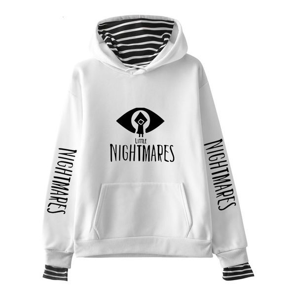 women hoodie 2021 little nightmares female fake two piece women's long sleeve sweatshirt harajuku streetwear fashion clothes, Black
women hoodie 2021 little nightmares female fake two piece women's long sleeve sweatshirt harajuku streetwear fashion clothes, Black