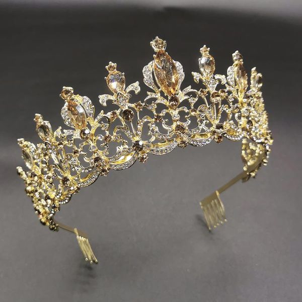 hair clips & barrettes bling rhinestone headbands baroque tiaras and crowns with combs for women girls decor jewelry bride wedding accessori, Golden;silver
hair clips & barrettes bling rhinestone headbands baroque tiaras and crowns with combs for women girls decor jewelry bride wedding accessori, Golden;silver