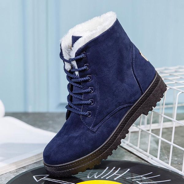 boots nine o'clock casual women winter comfortable warm lining lace-up shoes quality anti-skid female botas big size 35-44, Black
boots nine o'clock casual women winter comfortable warm lining lace-up shoes quality anti-skid female botas big size 35-44, Black