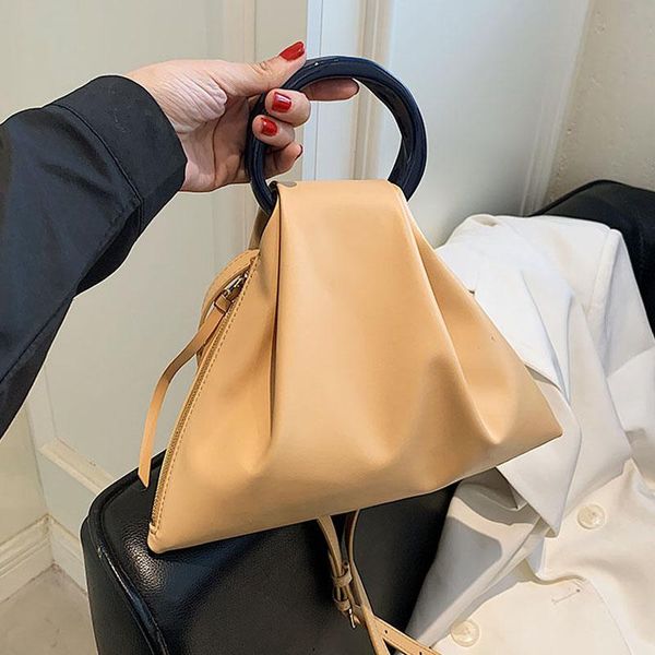 shoulder bags axukes pu leather triangle handbag niche designer style messenger bag women's 2021 fashion trend wallet travel
shoulder bags axukes pu leather triangle handbag niche designer style messenger bag women's 2021 fashion trend wallet travel