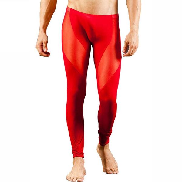 men's thermal underwear male thin elastic men transparent mesh long johns mens clothing tights compression legging underpants, Black;white
men's thermal underwear male thin elastic men transparent mesh long johns mens clothing tights compression legging underpants, Black;white