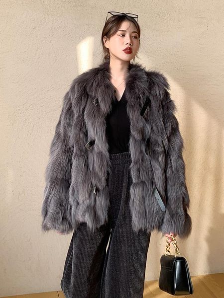 women's fur & faux female jacket 2021 winter young and simple style, this year's mid-length coat, Black
women's fur & faux female jacket 2021 winter young and simple style, this year's mid-length coat, Black