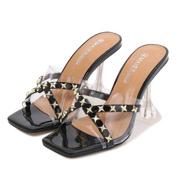 style summer women crystal 9cm high heels mules shales platform slides strange slippers fashion black plus size shoes
style summer women crystal 9cm high heels mules shales platform slides strange slippers fashion black plus size shoes