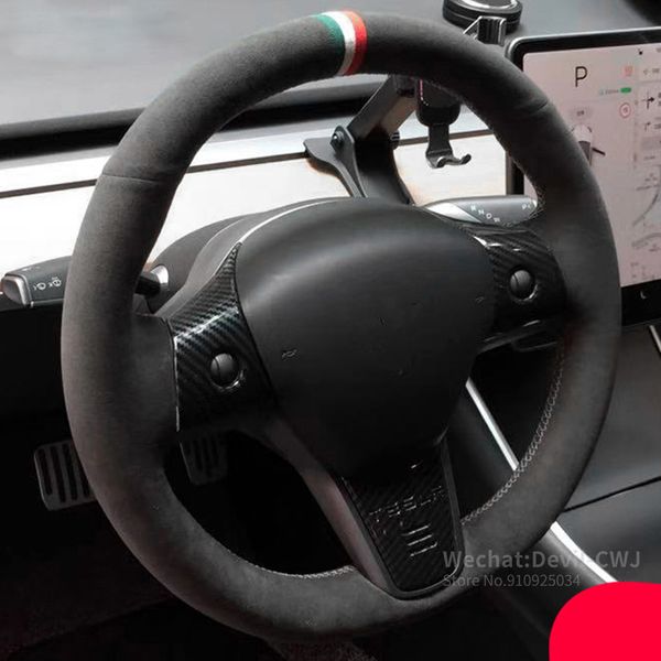 auto alcantara steering wheel cover for tesla model 3 hand-stitched grip cover car accessories auto parts
auto alcantara steering wheel cover for tesla model 3 hand-stitched grip cover car accessories auto parts