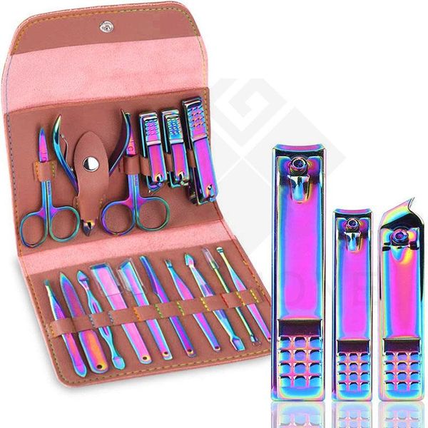 nail art kits 16pcs manicure clipper set professional stainless steel women grooming kit pedicure scissor portable tool
nail art kits 16pcs manicure clipper set professional stainless steel women grooming kit pedicure scissor portable tool