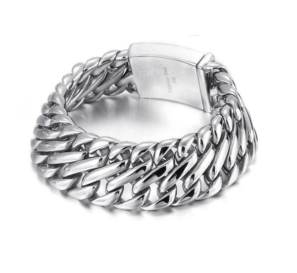 150g 26mm 9 inch men's bracelet keel titanium steel high polished link chain bangle casting jewelry great gifts for mens .father .husba, Black
150g 26mm 9 inch men's bracelet keel titanium steel high polished link chain bangle casting jewelry great gifts for mens .father .husba, Black