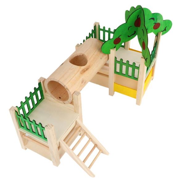 small animal supplies hamster wooden house playing castle funny climbing ladder hut play for pet
small animal supplies hamster wooden house playing castle funny climbing ladder hut play for pet