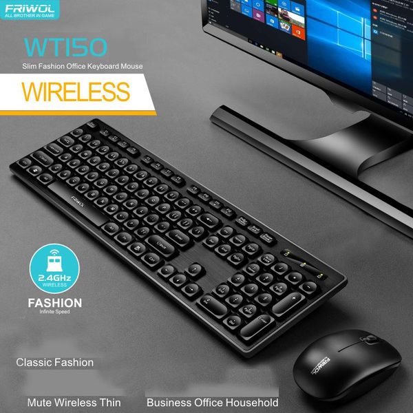 wt150 wireless youlang keyboard and mouse set 2.4g deskcomputer lapoffice mute gaming combos
wt150 wireless youlang keyboard and mouse set 2.4g deskcomputer lapoffice mute gaming combos