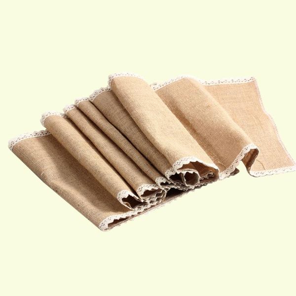 table cloth 30x245cm vintage burlap lace runner natural jute country party wedding decoration
table cloth 30x245cm vintage burlap lace runner natural jute country party wedding decoration