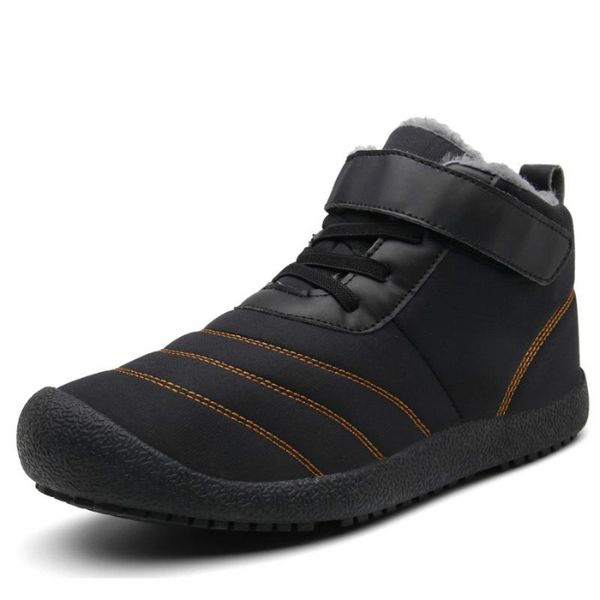 boots men's winter shoes ankle snow men for sneakers lovers' waterproof couple fur flock, Black
boots men's winter shoes ankle snow men for sneakers lovers' waterproof couple fur flock, Black