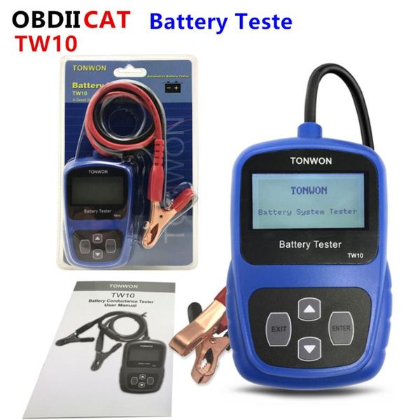 diagnostic tools obdiicat-a+ tonwon tw10 car battery tester analyzer tool universal 12v load auto voltage meter vehicle
diagnostic tools obdiicat-a+ tonwon tw10 car battery tester analyzer tool universal 12v load auto voltage meter vehicle