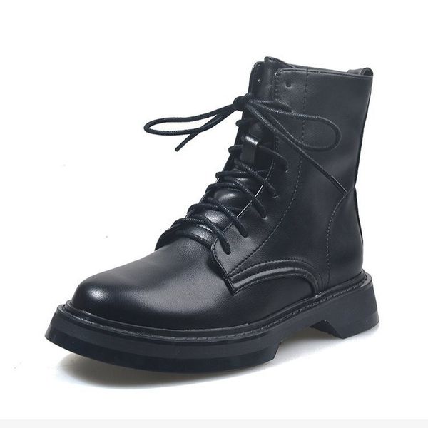 boots motorcycle boots women's leather ankle leather lace to winter motorcycle british style eckg, Black
boots motorcycle boots women's leather ankle leather lace to winter motorcycle british style eckg, Black