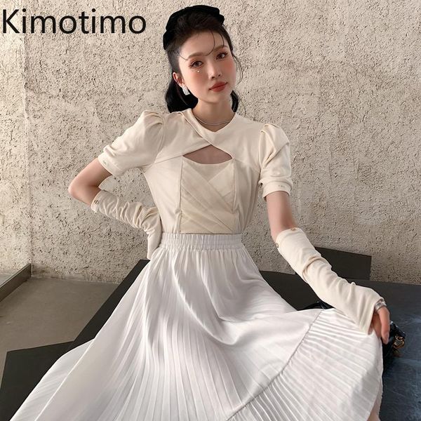 women's t-shirt kimotimo design short sleeve women 2021 summer mesh patchwork fashion hollow out puff korean all-match, White
women's t-shirt kimotimo design short sleeve women 2021 summer mesh patchwork fashion hollow out puff korean all-match, White