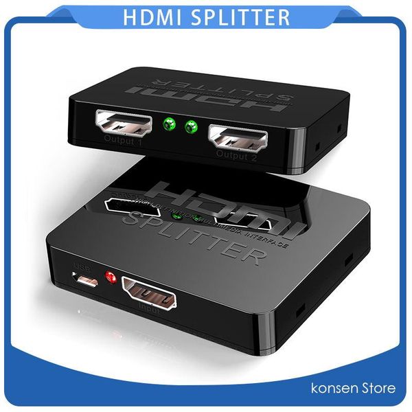 audio cables & connectors hdcp 4k splitter full hd 1080p video switch switcher 1x2 split 1 in 2 out dual display for hdtv dvd
audio cables & connectors hdcp 4k splitter full hd 1080p video switch switcher 1x2 split 1 in 2 out dual display for hdtv dvd