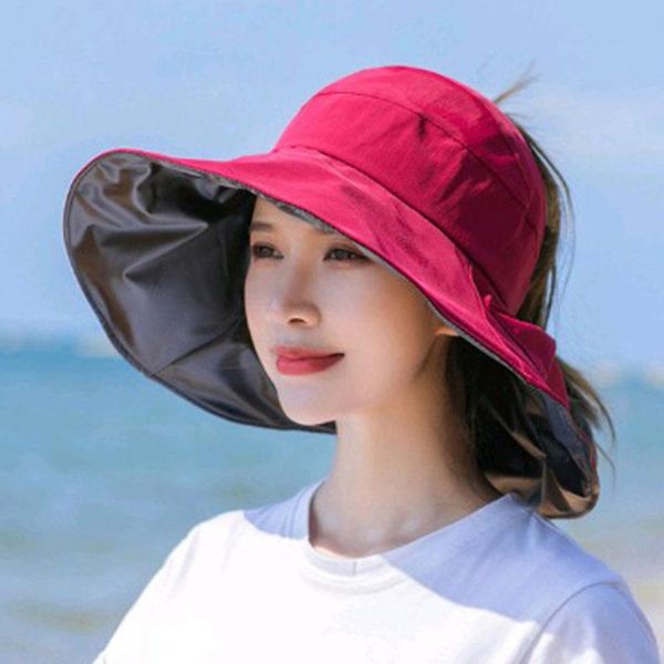 wide brim hats summer women hat sun uv protection fisherman fashionable big cap beach wild empty caps travel, Blue;gray
wide brim hats summer women hat sun uv protection fisherman fashionable big cap beach wild empty caps travel, Blue;gray