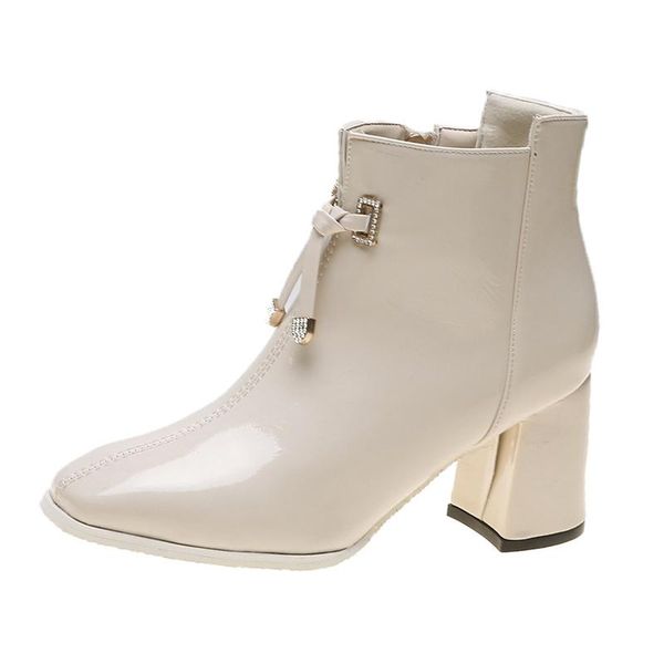 dress shoes 2021 spring women pointed toe lace up high heels dres patent leather bare boots black botas mujer 7969n
dress shoes 2021 spring women pointed toe lace up high heels dres patent leather bare boots black botas mujer 7969n