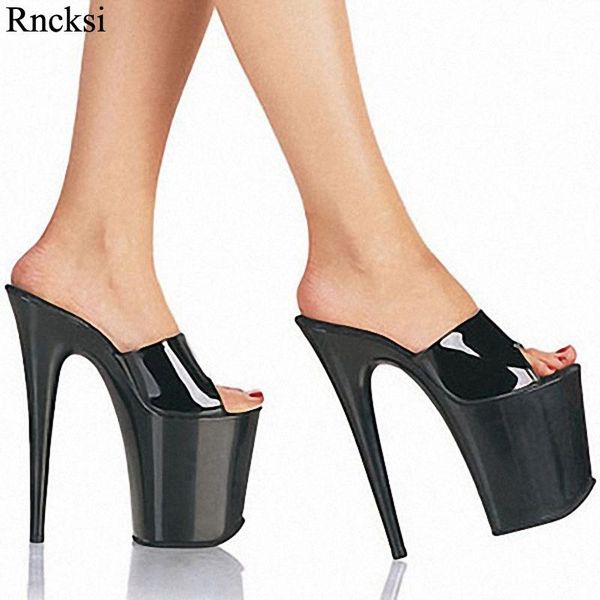 rncksi est women 20cm super high heel platforms pole dance/performance/model shoes lady wedding party slippers, Black
rncksi est women 20cm super high heel platforms pole dance/performance/model shoes lady wedding party slippers, Black