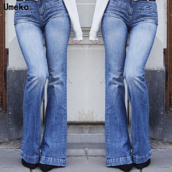 women's jeans umeko vintage flare pants women fashion floor-length blue denim washed jean high waist mom bell bottom plus size
women's jeans umeko vintage flare pants women fashion floor-length blue denim washed jean high waist mom bell bottom plus size