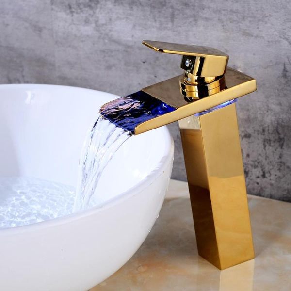 bathroom sink faucets ouyashi basin faucet deck mounted single handle hole led light water fall tap
bathroom sink faucets ouyashi basin faucet deck mounted single handle hole led light water fall tap