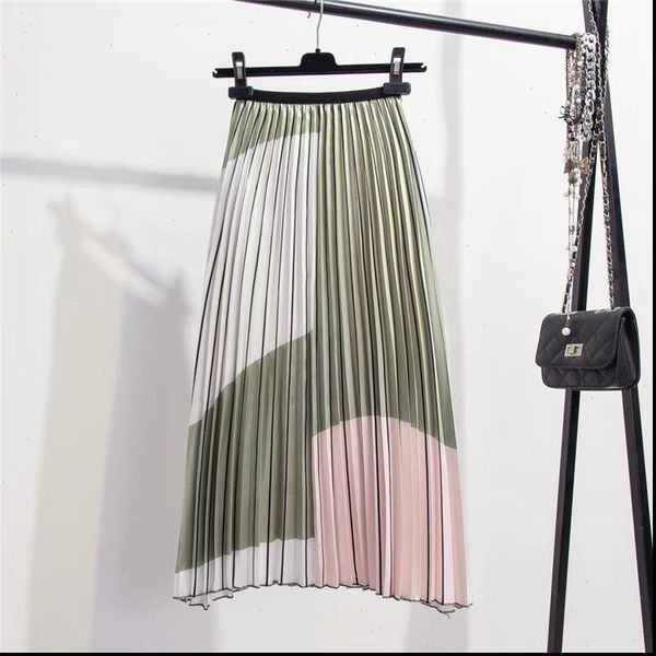 spring summer fashion print cartoon womens skirt satin pleated empire long midi female y2k streetwear jupe faldas, Black
spring summer fashion print cartoon womens skirt satin pleated empire long midi female y2k streetwear jupe faldas, Black