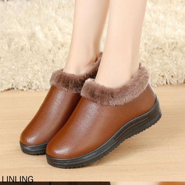 boots woman snow plush warm ankle for women winter waterproof female shoes booties 2022, Black
boots woman snow plush warm ankle for women winter waterproof female shoes booties 2022, Black