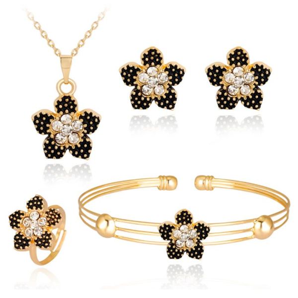 earrings & necklace elegant jewelry sets delicate flower bracelet rings for girls selling matching evening dress, Silver
earrings & necklace elegant jewelry sets delicate flower bracelet rings for girls selling matching evening dress, Silver