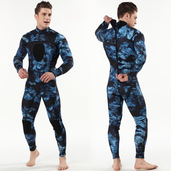 swim wear 3mm wetsuit camouflage neoprene one-piece non-scuba with chest pad, suitable for cold water swimming men's spear fishing
swim wear 3mm wetsuit camouflage neoprene one-piece non-scuba with chest pad, suitable for cold water swimming men's spear fishing