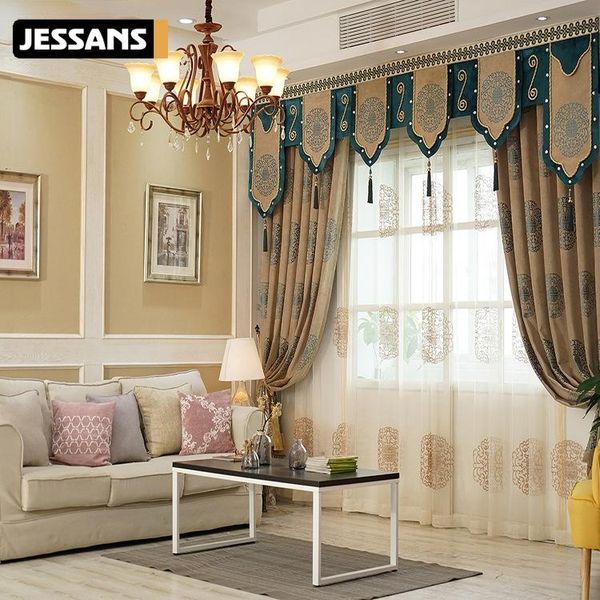curtain & drapes chenille jacquard curtains blackout for bedroom and living room style european luxury window cortina
curtain & drapes chenille jacquard curtains blackout for bedroom and living room style european luxury window cortina