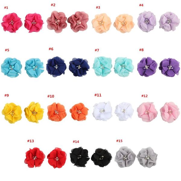 1pair pearl rhinestone chiffon flowers hair accessories diy flower bouquet decorations no clips for headband, Slivery;white
1pair pearl rhinestone chiffon flowers hair accessories diy flower bouquet decorations no clips for headband, Slivery;white
