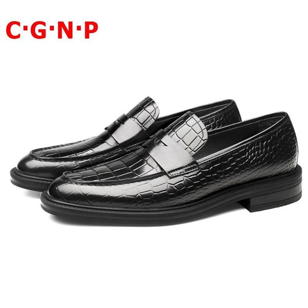 c·g·n·p spring summer italian black patent leather loafers men dress shoes slip on formal male party and wedding
c·g·n·p spring summer italian black patent leather loafers men dress shoes slip on formal male party and wedding