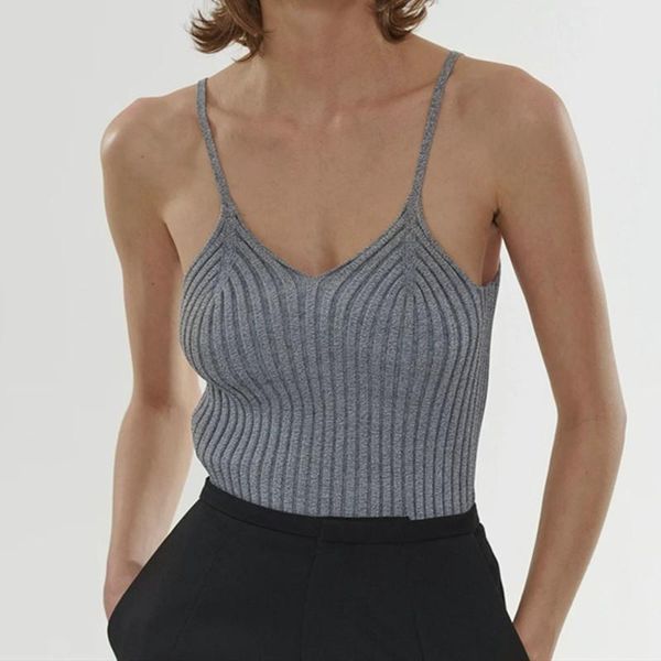 women's tanks & camis summer women knitted vest simple sleeveless sling stretch knit female bottoming tank, White
women's tanks & camis summer women knitted vest simple sleeveless sling stretch knit female bottoming tank, White