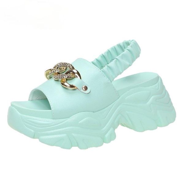 sandals high platform slippers women metal chain sandalias thick sole chunky slides summer casual beach zapatillas mujer, Black
sandals high platform slippers women metal chain sandalias thick sole chunky slides summer casual beach zapatillas mujer, Black
