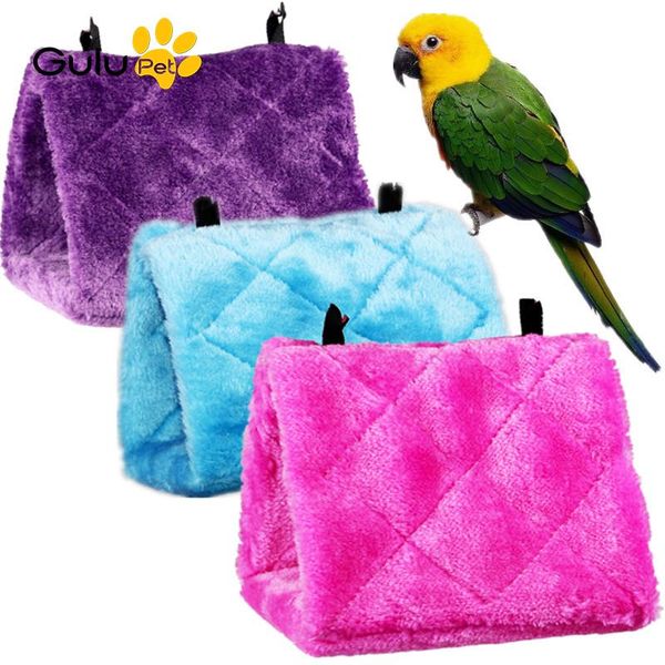 plush hammock bird nest hanging cave parrot warm cotton tent pet toys birds accessoires cages
plush hammock bird nest hanging cave parrot warm cotton tent pet toys birds accessoires cages