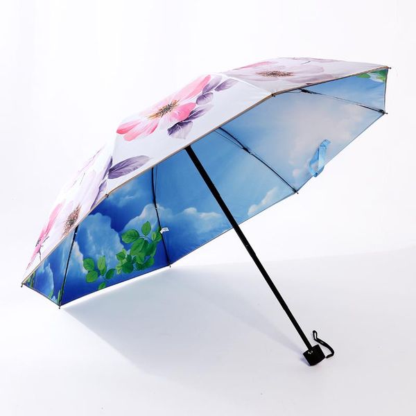 umbrellas women's korean-style duplex printing double-deck umbrella dual-use sun protection uv upf50 +
umbrellas women's korean-style duplex printing double-deck umbrella dual-use sun protection uv upf50 +