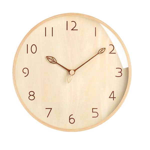 wall clocks creative wooden clock leaf pointer living room silent chic decor home hanging
wall clocks creative wooden clock leaf pointer living room silent chic decor home hanging