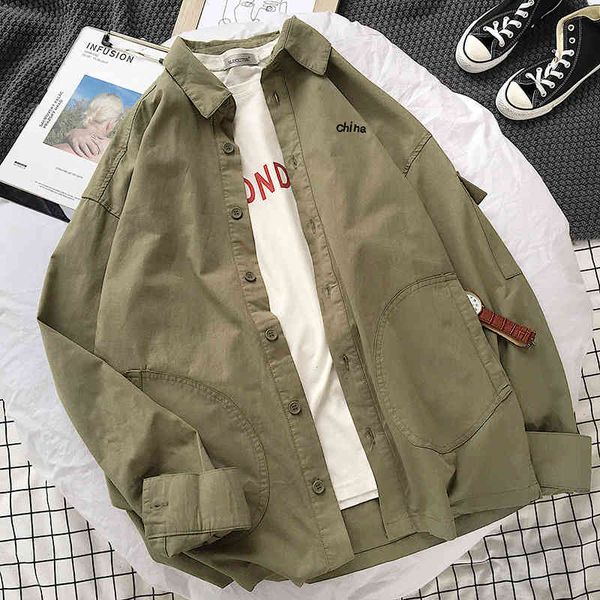 men's casual shirts man-made shirts of autumn, loose and long sleeves in solid colour for men, plain racing casual , hong kong style, i, White;black
men's casual shirts man-made shirts of autumn, loose and long sleeves in solid colour for men, plain racing casual , hong kong style, i, White;black