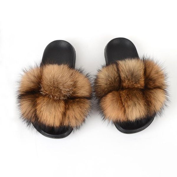 slippers 2021 six balls fur slides women fashion real hair furry flat sandals female cute fluffy house shoes, Black
slippers 2021 six balls fur slides women fashion real hair furry flat sandals female cute fluffy house shoes, Black