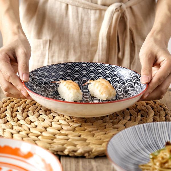dishes & plates creative nordic style ceramic color printing underglaze tableware home restaurant round simple deep meal
dishes & plates creative nordic style ceramic color printing underglaze tableware home restaurant round simple deep meal