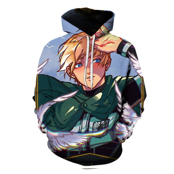 Attack On Titan beautiful man is a 3D printed hoodie visual impact party top punk goth round neck high quality sweatshirt hoodie, Black
Attack On Titan beautiful man is a 3D printed hoodie visual impact party top punk goth round neck high quality sweatshirt hoodie, Black