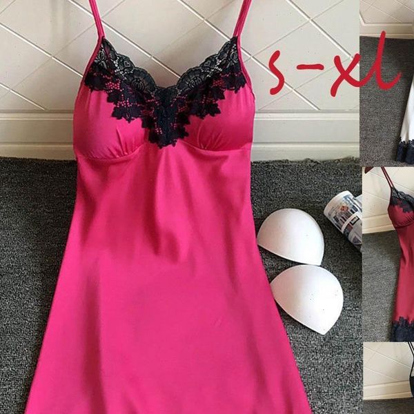 s xxxl silk women sleepwear satin night dress sleeveless nighties v neck nightgown nightdress lace nightwear for, Black;red
s xxxl silk women sleepwear satin night dress sleeveless nighties v neck nightgown nightdress lace nightwear for, Black;red